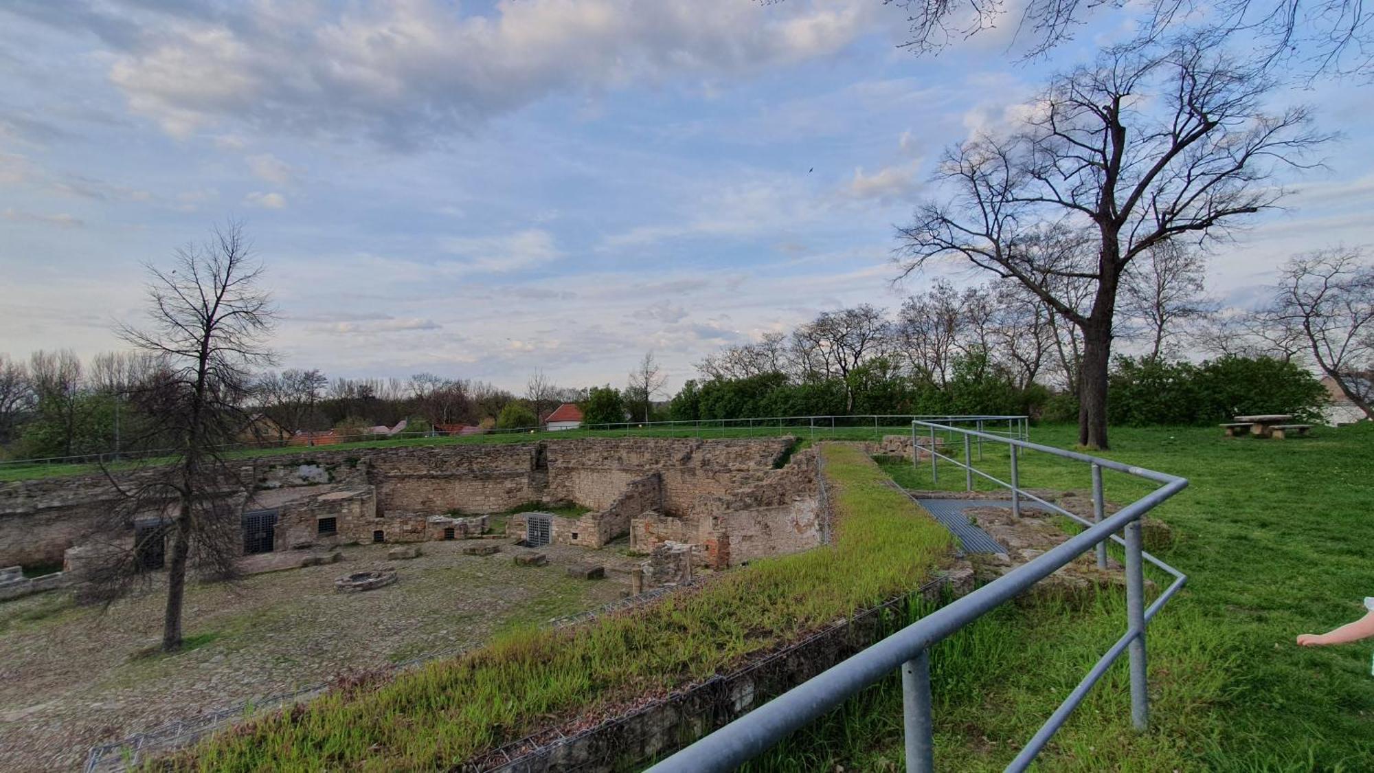 Ferienwohnung an der Schloßruine Herbsleben Exterior foto